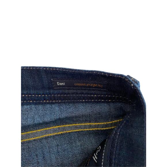Citizens of Humanity Womens Dani Cropped Straight Leg Jeans Blue Size 28 - Picture 9 of 11